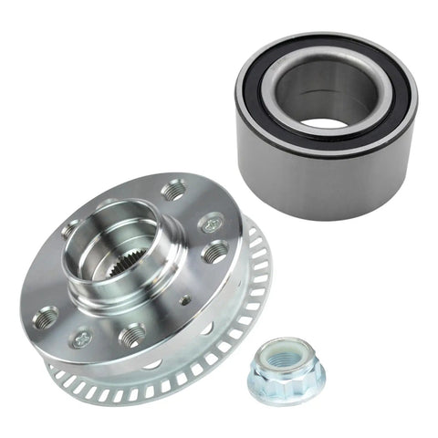 Wheel Bearing And Hub Kit Compatible With Audi TT Quattro 2000 Through 2006 Beetle 1998 Through 2010 Golf 2000 Through 2005 Jetta 1999 Through 2005