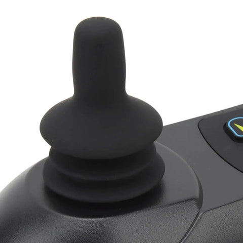 Close-up of Electric Wheelchair Controller 24V DC With Brush Joystick And Brake Connector, durable ABS shell