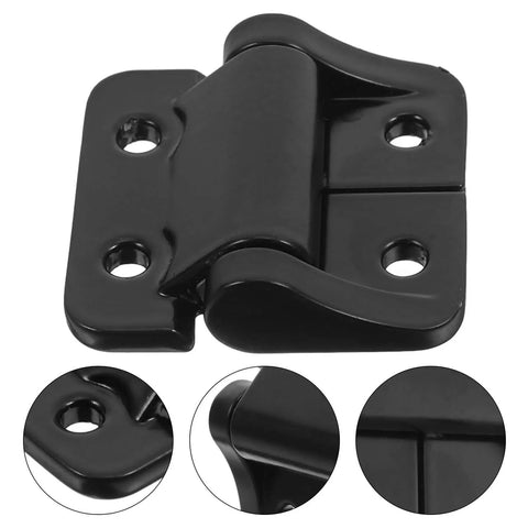 High Torque Cabinet Door Hinge 18Nm For Kitchen Cabinets Built From Compact Alloy With Adjustable Angle Stop Soft Close Ready Easy Replacement And DIY Install Sturdy Corner Unit Compatible OHPHCALL, black finish hinge close-ups