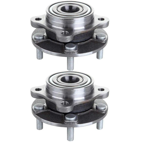 Front Wheel Hub Bearing Set 2 Pack Drop In For Dodge Stealth 1991 To 1996 And Mitsubishi 3000GT 1991 To 1999 Lancer 2.0L 2003 To 2006