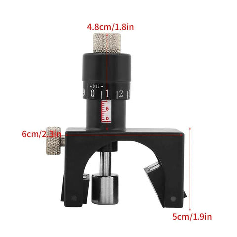 Magnetic Planer Jointer Knife Setting Jig With Vernier Gauge, Adjustable Blade Alignment Tool for Planer Blades, front view