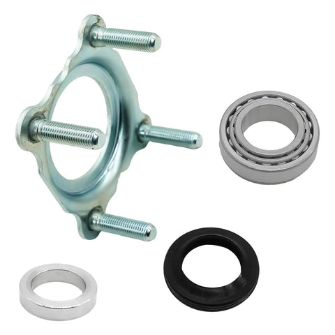 Rear Axle Bearing And Seal Kit For Wrangler JK 3.6L 2012 2017 And 3.6L 2018 3.8 2007 2011 8 Piece Set Built To Last For Off Road And Daily Drive 68499023AA 68003270AA 83503077 68008523AA, showing bearings and seals