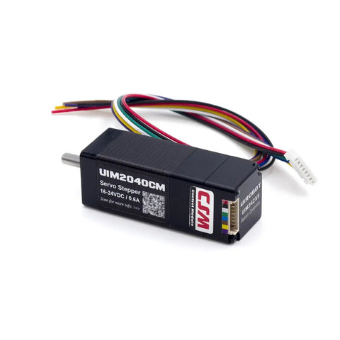 Compact NEMA 8 Integrated Servo Stepper Motor With Built In Encoder And Closed Loop Motion Controller Driver And CAN Bus Interface UIM2040CM