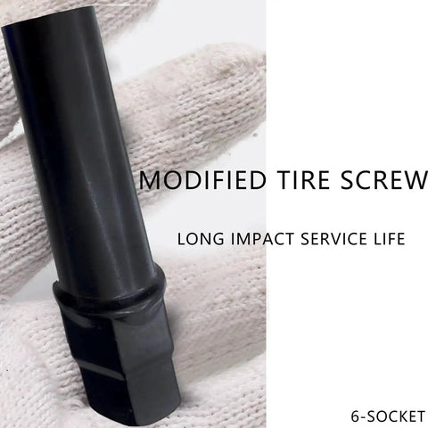Six Point Spline Lug Nut Socket Replacement For Wheel Lock Nuts shown with a focus on heavy duty security drive for tuner style
