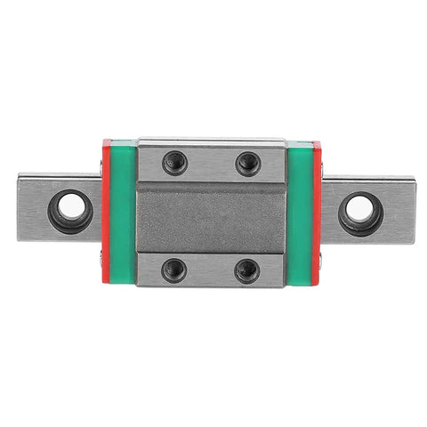 Miniature Linear Guide Rail 9mm Wide With Slide Block, Precision Motion Rail for Small Machines, built-in lubrication