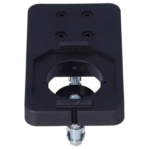 Household Woodworking Hinge Boring Jig Kit 35mm And 1.4 Inch Hole Opener with black ABS housing and steel components