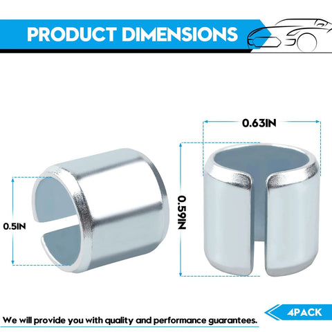 Cylinder Head Dowel Alignment Pin Set, 6 Piece, Steel, 0.625 in OD, 0.500 in Height dimensions and design