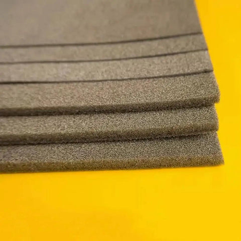 All Round Conductive Foam Metal Sponge With Adhesive For Anti Static And Radiation Proof Electromagnetic Shielding Lab Grade Sheets