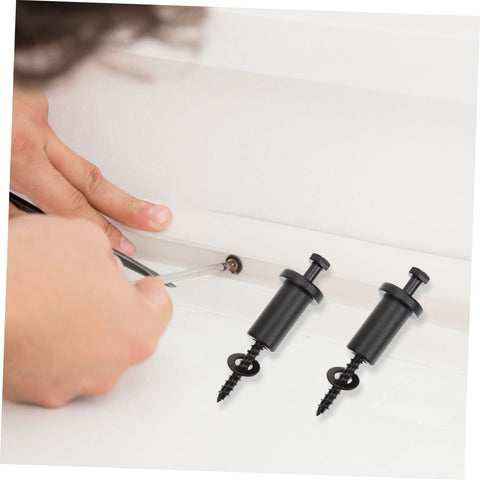 4 Set Barn Door Hardware Kit With Sliding Track Spacers And Stoppers Carbon Steel Connectors for wall repair installation.