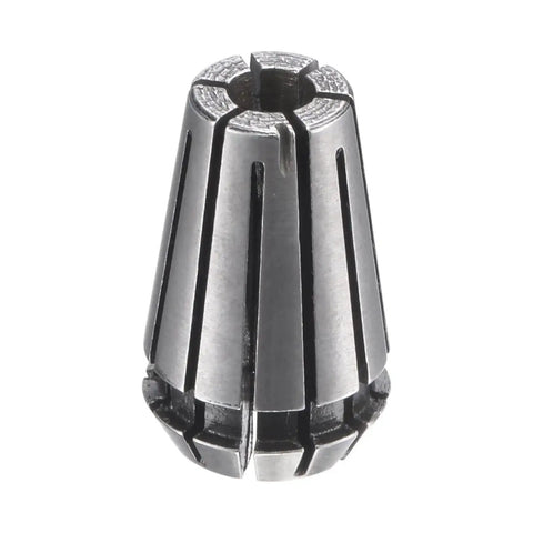 ER11 Spring Collet for CNC Milling, 5/32 Inch Clamp Diameter, 40Cr Steel, High Precision 0.015mm, shown in close-up view