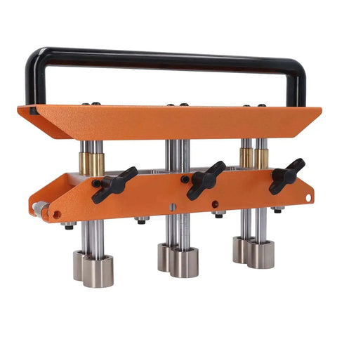 Heavy Duty Multi Station Roller Bender For 0 To 90 Degree Bends On Sheet Metal 0.3 To 1.0 Millimeters Adjustable 0.5 To 5 Inches Bend Heights