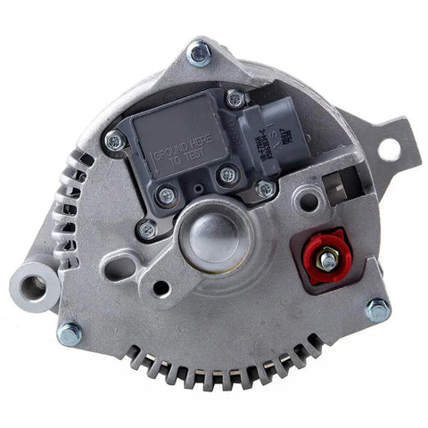 High Output 130 Amp Alternator Replacement For Ford Mustang 1994-2000, Thunderbird 1994-1997, Mercury Cougar 1994-1997, 12V CW S6 Pulley IR IF