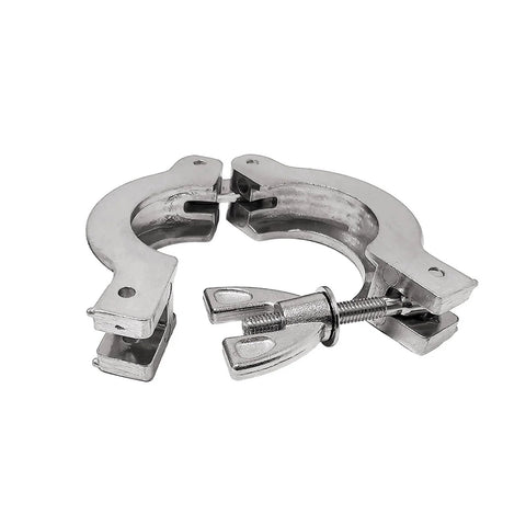 Two Pack KF25 Wing Nut Flange Quick Clamp Hinge ISO KF Size NW25 Stainless Steel 304 Vacuum Fittings Vacuum Hose Clamp