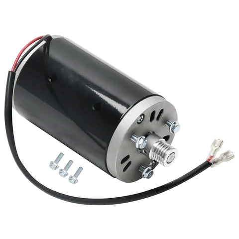 Black 90V Brushless Electric Motor 200W 2400RPM for Small Equipment Treadmills Power Tools Polisher Grinder with wires and bolts