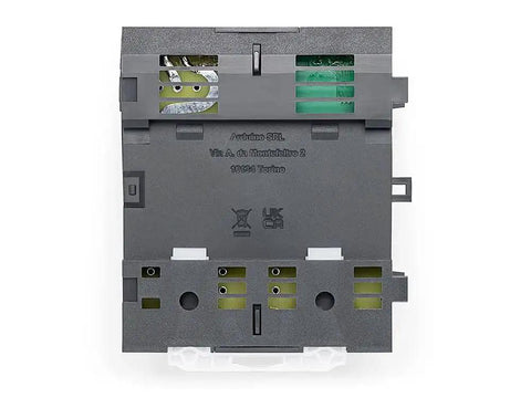 Pro Opta EXT Analog Expansion Module for Micro PLC close-up view, showing connection ports and housing design.