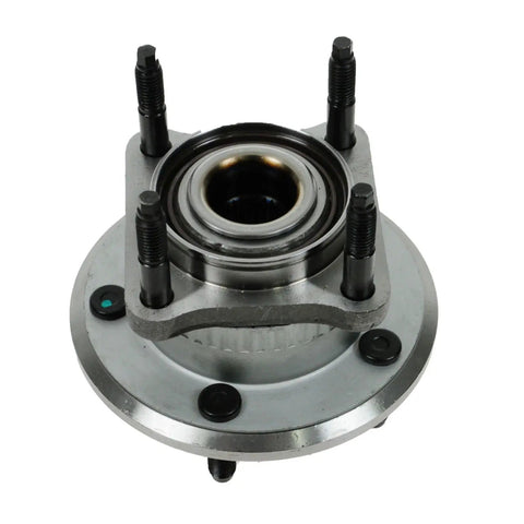 Close-up of Front And Rear Wheel Bearing And Hub Assembly Set Four Piece Direct Fit For 2005 2010 Jeep Grand Cherokee And 2006 2010 Commander