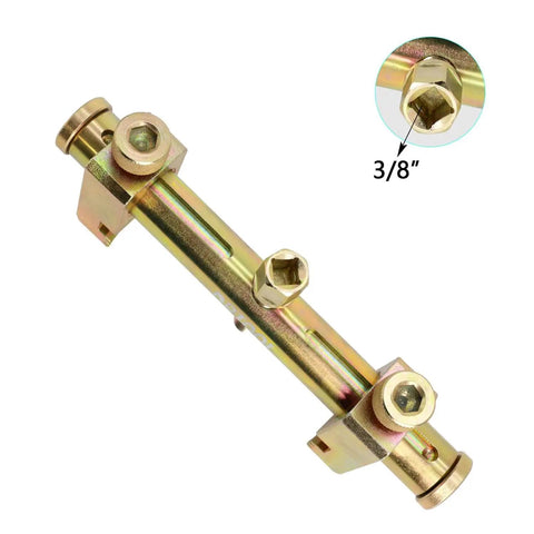 Universal Ribbed Drive Belt Pulley Puller And Crankshaft Pulley Removal Tool showing 3/8 inch component for seized pulleys
