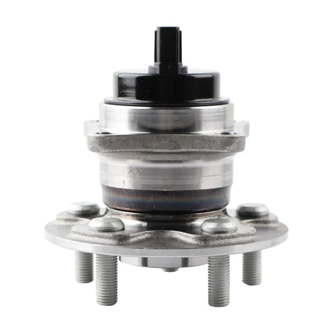 Front view of 2 Pack Rear Wheel Hub Bearing Assembly For Toyota Corolla Matrix And Pontiac Vibe Fits 2009 2018 Corolla 2009 2014 Matrix And 2009 2010 Vibe Replacement 512403 Built To Last OE Style Bearings