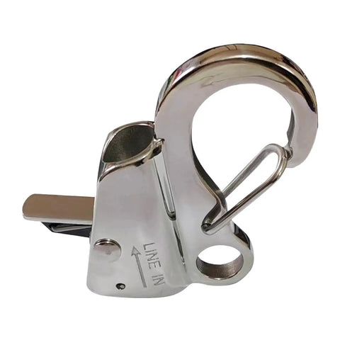 Sliding Anchor Hook With Quick Release And Stainless Steel Construction Supports Up To 8000 LB Universal Fit For Rope