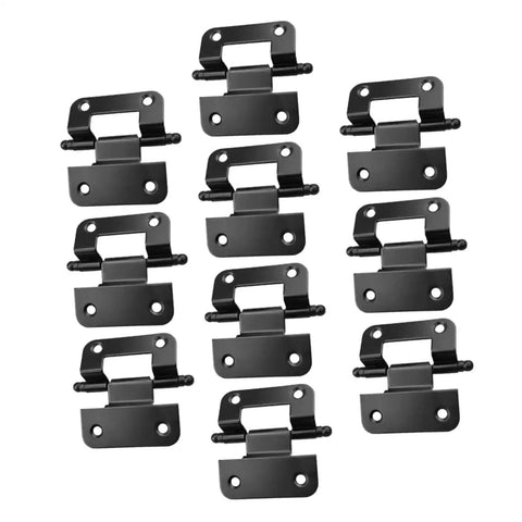 10 Pack Cabinet Door Hinges Durable Replacement Hinges For Home Use With High Load Bearing Capacity Smooth Surface For Kitchen And Bathroom Cabinets Cupboards Heavy Duty Hardware For DIY Renovations
