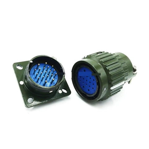 Military Standard Connector Socket For 4 Pin 7 Pin 10 Pin 19 Pin And 37 Pin Configurations, rugged US military plug assembly