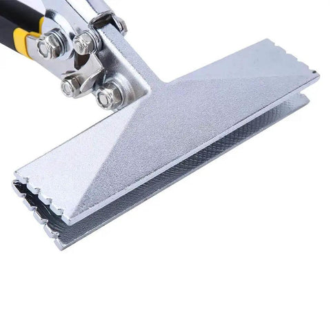 6 Inch Sheet Metal Bender Workhorse With Heavy Duty 45 Steel Construction multifunctional close-up showing 6-inch duckbill pliers jaw