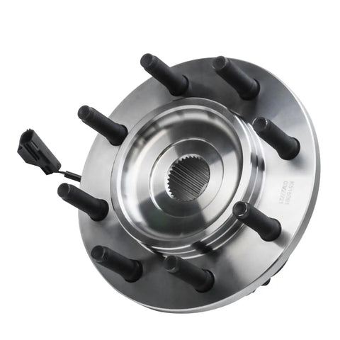 4WD Front Wheel Bearing Hubs For Dodge Ram 2500 3500 2003 2004 2005 Replacement Wheel Bearing And Hubs Assembly Set 2 Pack With Front ABS 8 Bolt Square Flange Hubs