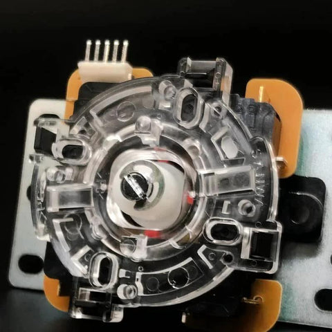 Close-up view of Nylon Oversize Actuator For Sanwa JLF Series Joysticks And Hori Hayabusa OTTO DIY Update Kit