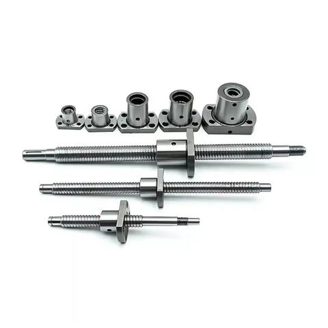 Miniature Ball Screw Kit For 3D Printers And CNC Machines, Precision Linear Motion with 6Mm to 10Mm Shafts, Ball Nut Included