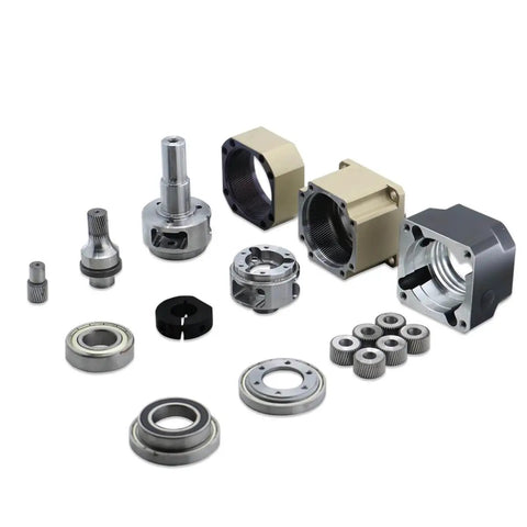 Components of 6 Arcmin Helical Planetary Gearbox Reducer for 8mm Stepper Motor and 14mm 60ST Motors, CNC and robotics use