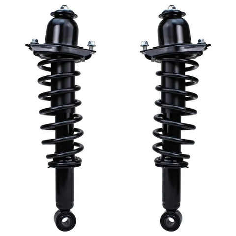 Front Steering Knuckles Kit For 2009 To 2013 Toyota Corolla With Wheel Hub Bearings Front And Rear Struts Coil Springs