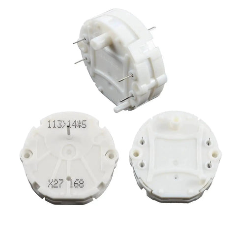 Pro DIY Instrument Cluster Stepper Motor Repair Kit X27 168 2003-2006 GM close-up of three stepper motors for Chevy vehicles