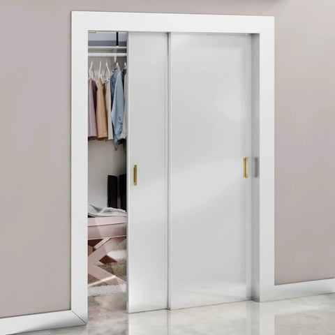 Sliding doors with Self Adhesive Edge Fingerpull Door Handle Set 2 Pack No Screws Required Peel And Stick Installation Ideal For Glass Metal