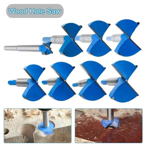 Hinge Boring Drill Bit For Woodworking, Forstner Style Hole Cutter, 50mm Diameter For Cabinet Hinges, Works On Wood Plastic Plywood
