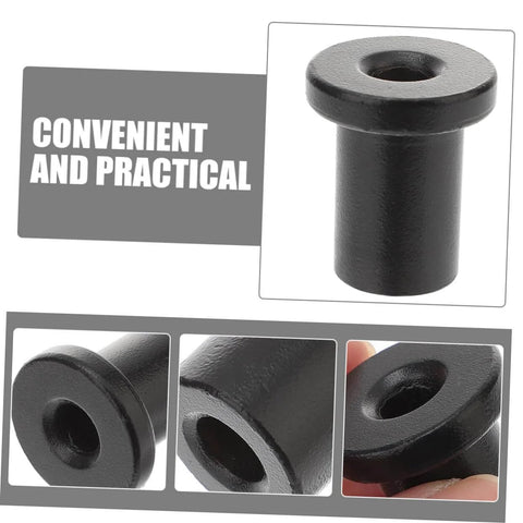 Sliding Barn Door Track Spacers And Wall Stopper Kit For Easy Installation, Heavy Duty Barn Door Hardware, close-up view