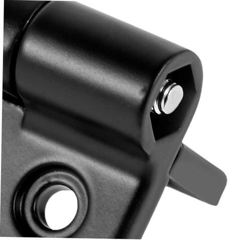 Close-up view of 4 Pack Adjustable Torque Damping Hinge Stops For Screen Doors And Cabinets Precision Positioning Friction Damping Mechanism