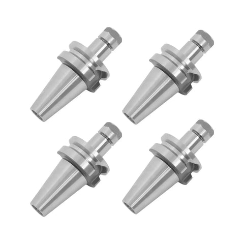 4Pcs BT30 ER11 60mm Collet Chuck CNC Tool Holder For Milling Machines And Lathes Rock Solid Steel Construction Quenched For Extra Hardness Rust