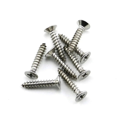 Stainless steel screws included with 2 Pack 5x3.2 Inch Stainless Steel Hidden Recessed Flush Pull Handles Square Concealed Furniture Hardware