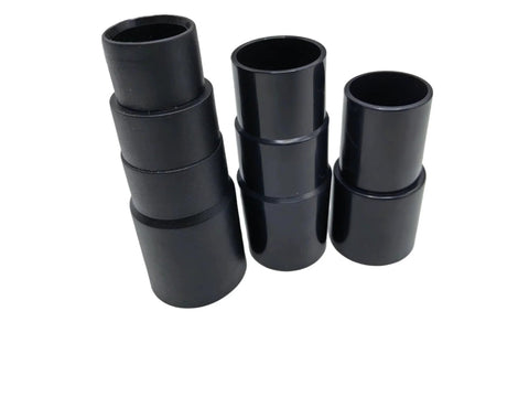 Versatile Vacuum Hose Adapter Kit With 3 Styles That Fits Most Standard Hoses From Enafu, Lightweight Yet Durable adapters displayed