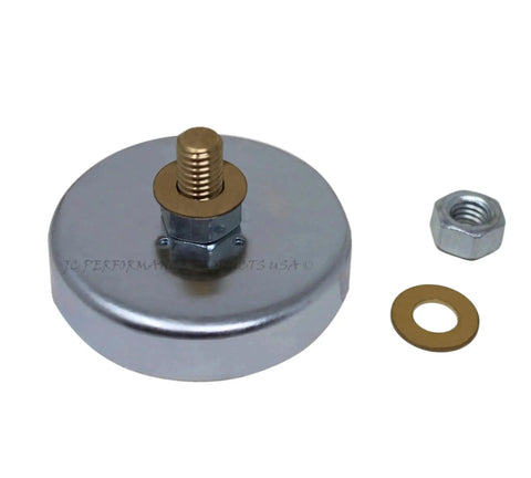 Spring Loaded Magnetic Welding Ground Clamp Alternative With Adjustable Tension Pro Grade Solid Brass Electrode