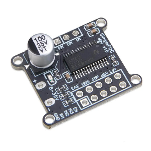 SimpleFOCmini driver board from Pro Grade Flight Ready High Torque Brushless Outrunner Hollow Shaft Motor Kit For Gimbals And Drones.