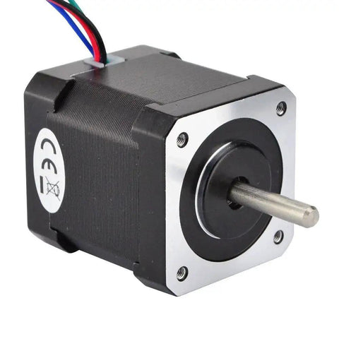 High Torque Double Shaft Nema 17 Stepper Motor 1.68A 45Ncm Bipolar 4 Wire For 3D Printer CNC DIY Projects With Rear Encoder Shaft