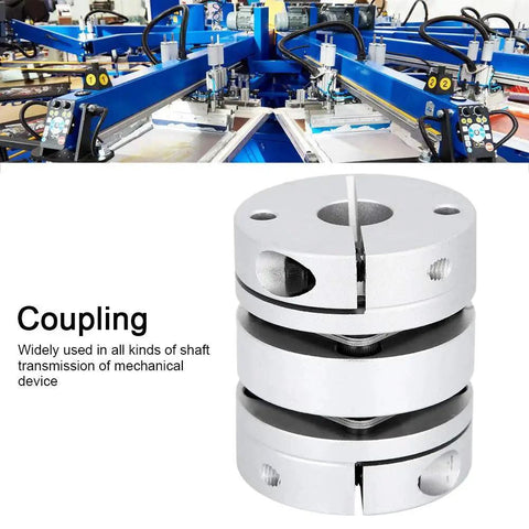 Aluminum alloy shaft coupling adapter GL-44x50-14x14, clamp-style motor connector sleeve