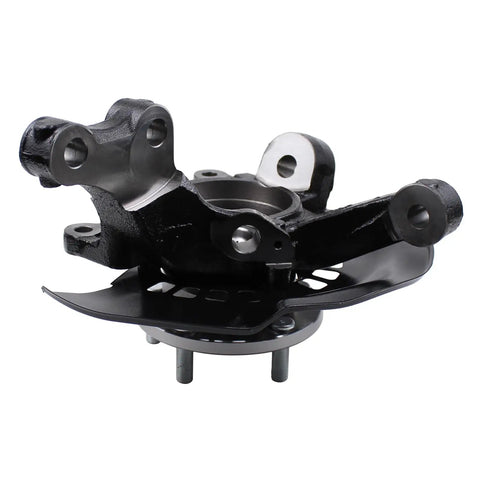 Front view of Front Left Steering Knuckle Wheel Hub Bearing Assembly For Toyota Camry Two Point Four L 2004 2005 2006 Replacement.