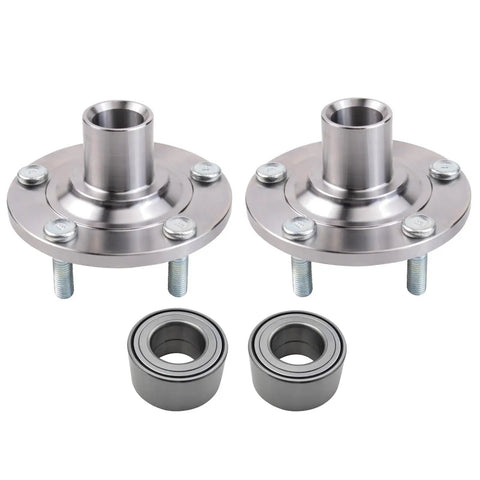 Beefy Front Wheel Bearing And Hub Kit For 2010 To 2015 Lexus RX 350 RX 450h And 2008 To 2011 Toyota Highlander Includes Two Front Wheel Bearings And Two Front Hubs DIY Ready