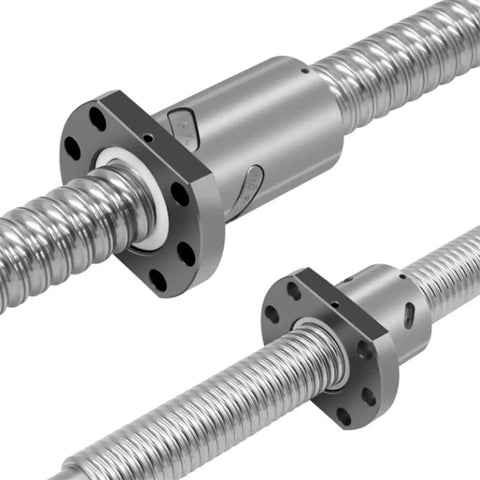 Ultra Quiet Anti Backlash Linear Guide Ball Screw With Nut Kit 100 To 1000mm SFU3205 low noise high precision