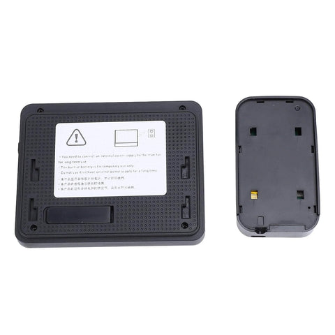 Back view of Video Intercom System With 8MP HD Doorbell Camera And 4.3 Inch Monitor, 170 Degree Wide Angle View, Night Vision Kit