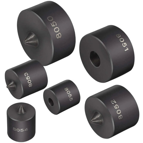 Six Piece Shaft Protector Set For Grip O Matic Pullers And Push Pullers Protects Shaft Centers From Distortion Under Heavy Puller Pressure
