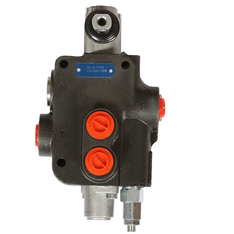 Heavy Duty 1 Spool Hydraulic Directional Control Valve 4 Way 3 Position Spring Center With 21GPM Max Flow And 3600PSI Rating