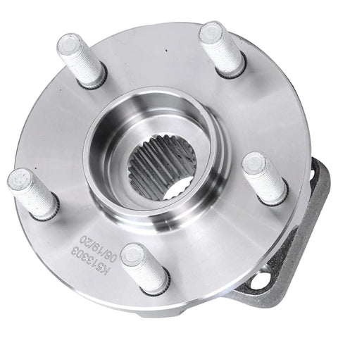 2 Beefed-Up Front Wheel Bearing Hubs Replacement Kit For Subaru Forester 2009-2014 Impreza 2008-2014 WRX 2013-2014 XV Crosstrek
